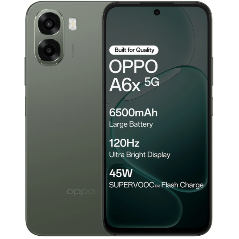 OPPO A6X 5G (Olive Green, 64 GB) (4 GB RAM)