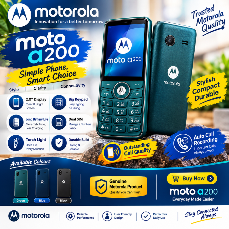 MOTOROLA keypad