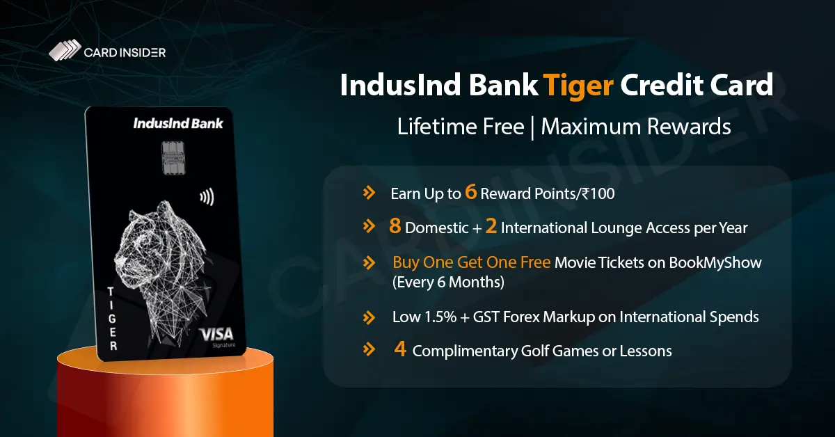 IndusInd Bank Tiger Credit Card